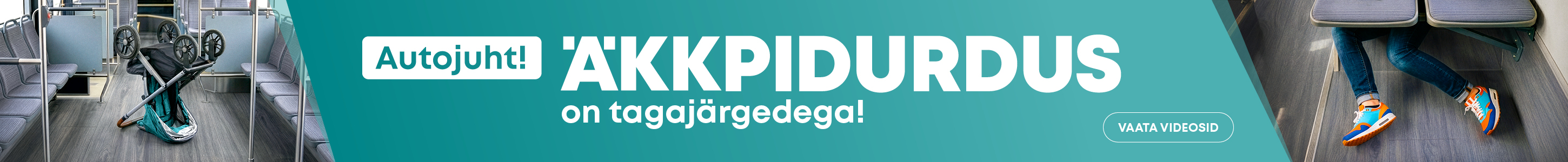 Autojuht! Äkkpidurdus on tagajärgedega! Vaata videosid