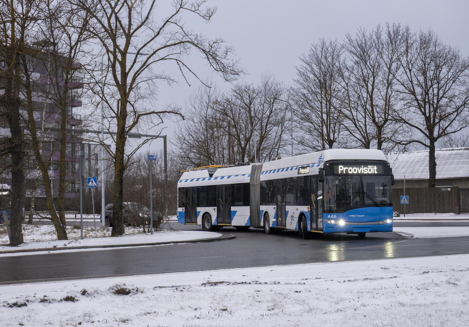 Первые автономные троллейбусы, перестроенные в TLT, выходят на линию -  Aktsiaselts Tallinna Linnatransport (TLT)