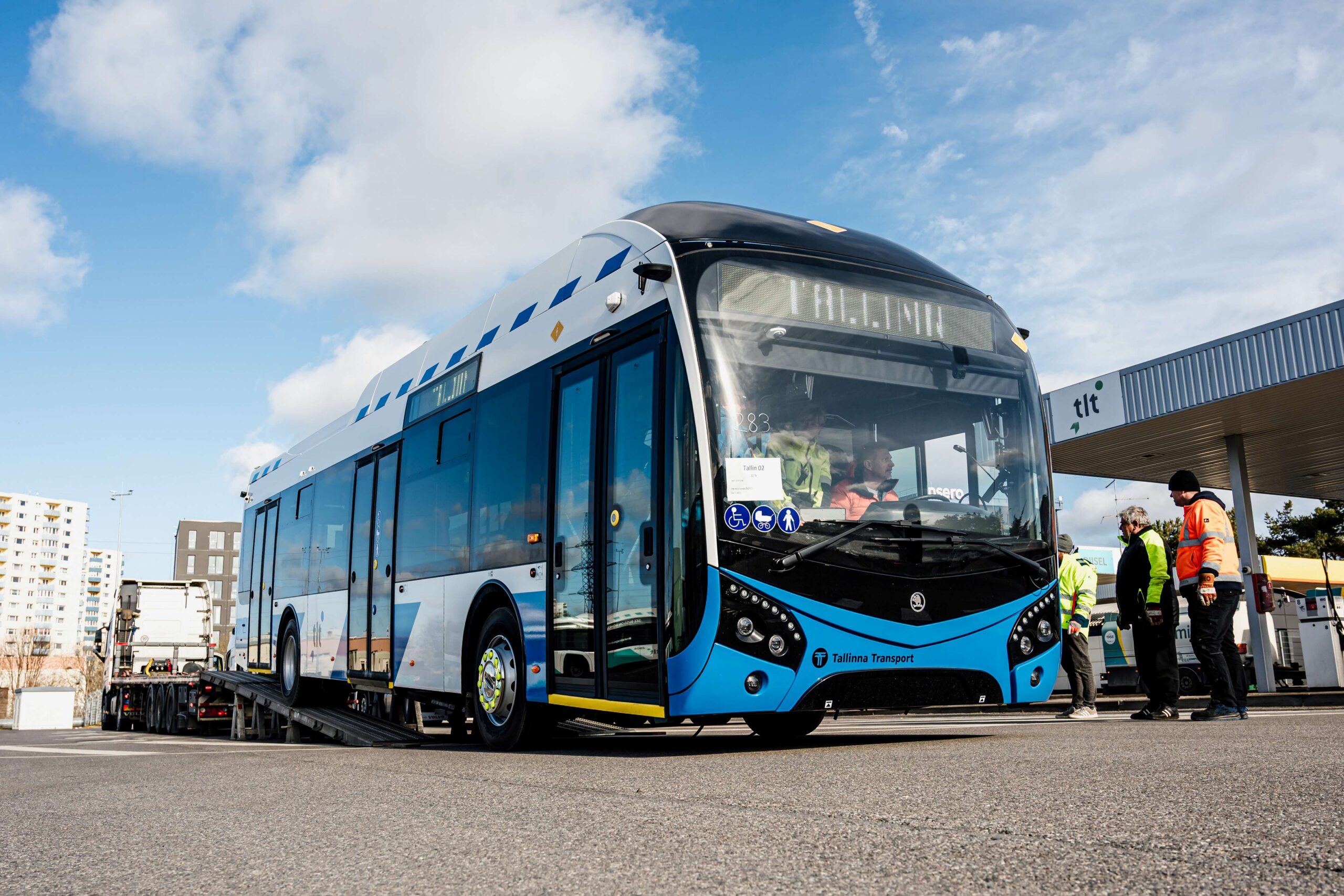Esimesed uued Škoda trollid jõudsid Tallinnasse