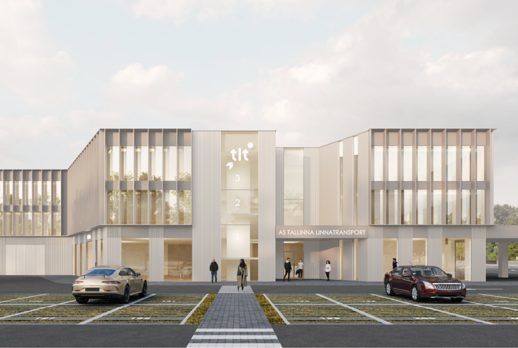 Algas TLT uue remondihalli projekteerimine